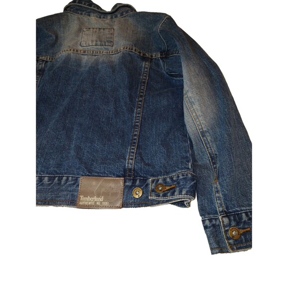 Timberland Kids Denim Jean Jackets Size Small (8-10) - Picture 9 of 9